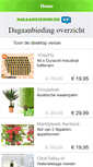 Mobile Screenshot of dagaanbiedingen4u.nl